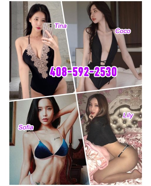 ♥Asian girls♥HOT BODY TO BODY🌷🌻408-592-2530🟢BBBJ