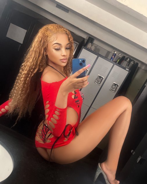 Upscale Caribbean goddess