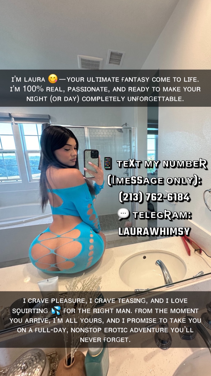 I’m available for sex hookup. Massage. Blowjob.📱 ᴛᴇxᴛ ᴍʏ ɴᴜᴍʙᴇʀ (ɪᴍᴇssᴀɢᴇ ᴏɴʟʏ): (213) 762‑6184