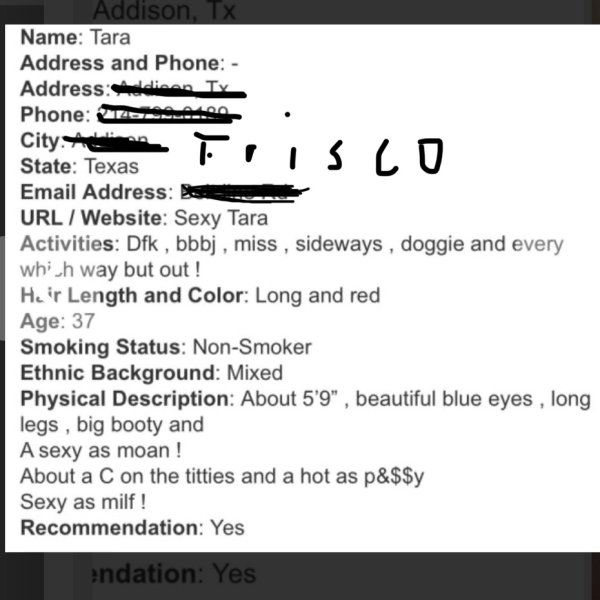 Special/BEST BUSTY Classy Tara …469-815-1094