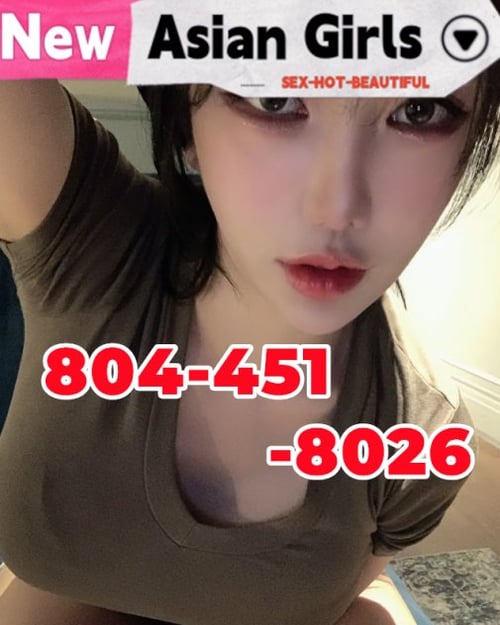 ❤️NEW MANAGEMENT❤️804-451-8026✅NEW GIRLS FROM AISAN►✅100%Young&Beautiful❌