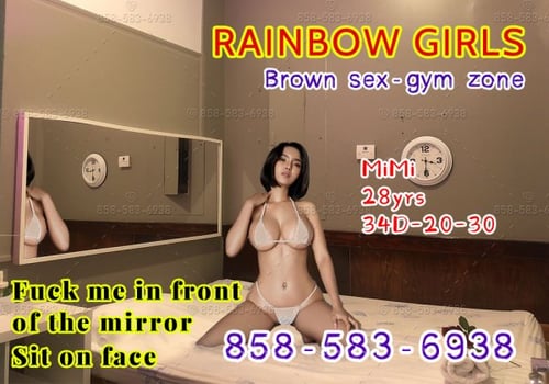 We have 6 New girls landed!Totallly New!858-583-6938