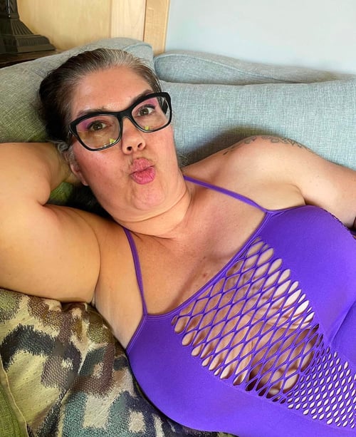 My name’s Sharon, I’m down here to hook up and I offer massage services.