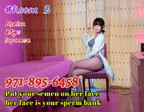 New 6 Asain girls for you to choose!971-895-6458