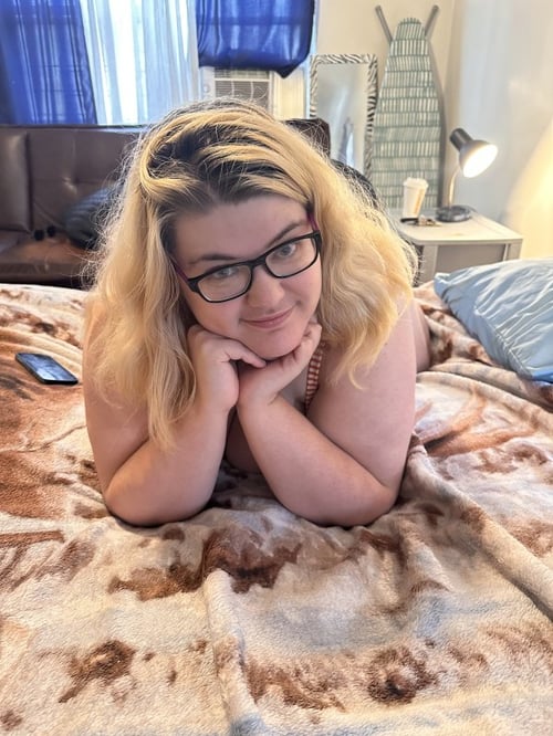 True pretty white blonde Snow Bunny
