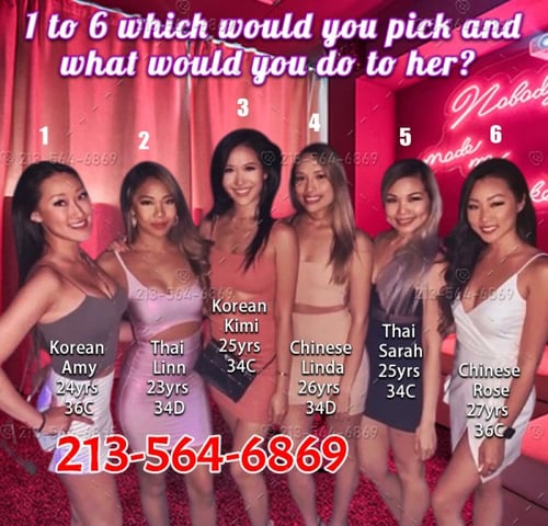 💫❤️WELCOME TO DESIRE CITY! 213-564-6869 Six Flirty Masters!❤️💫