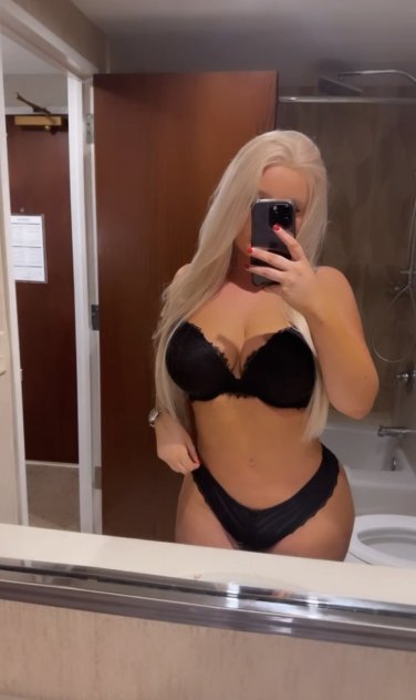 All American Blonde Bombshell