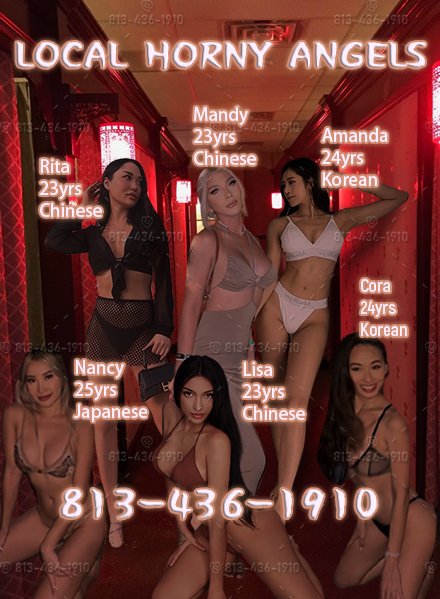 💟♻6 WHORES NEW TO HERE💟,🍬ALL American-growing ASIANS🍬813-436-1910