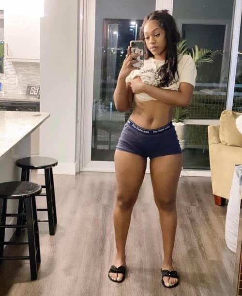 Stop and look Eboni Bombshell