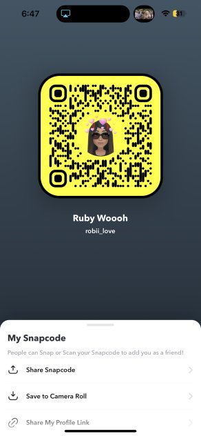 New Snapchat 100% me and I can prove it ❤️❤️ your sweetest escape 💕