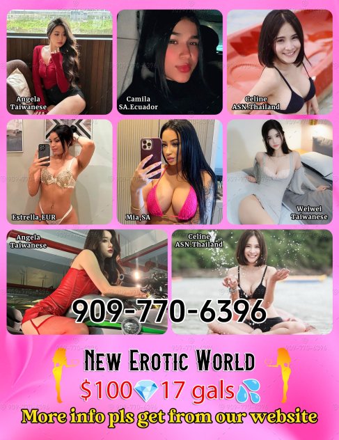 $100💎17 gals💦2 floors💖 NEW FACES🌈call 909-770-6396