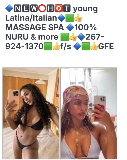 💦 LATINA / SLOVAKIAN BABES 💦 OPEN EVERYDAY 💦 NURU & MORE 👙🧼🍆 GFE