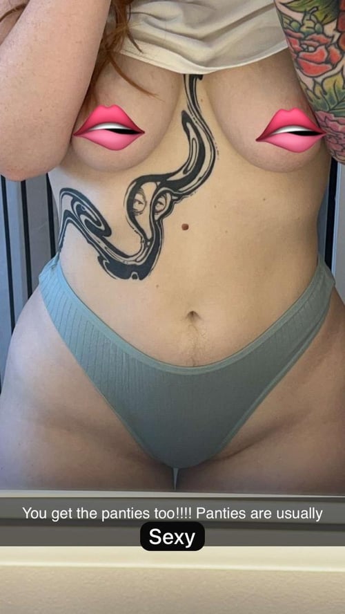 As I start to fuck your cock🍑🍆kissing you hard😘 while my tits rub your chest